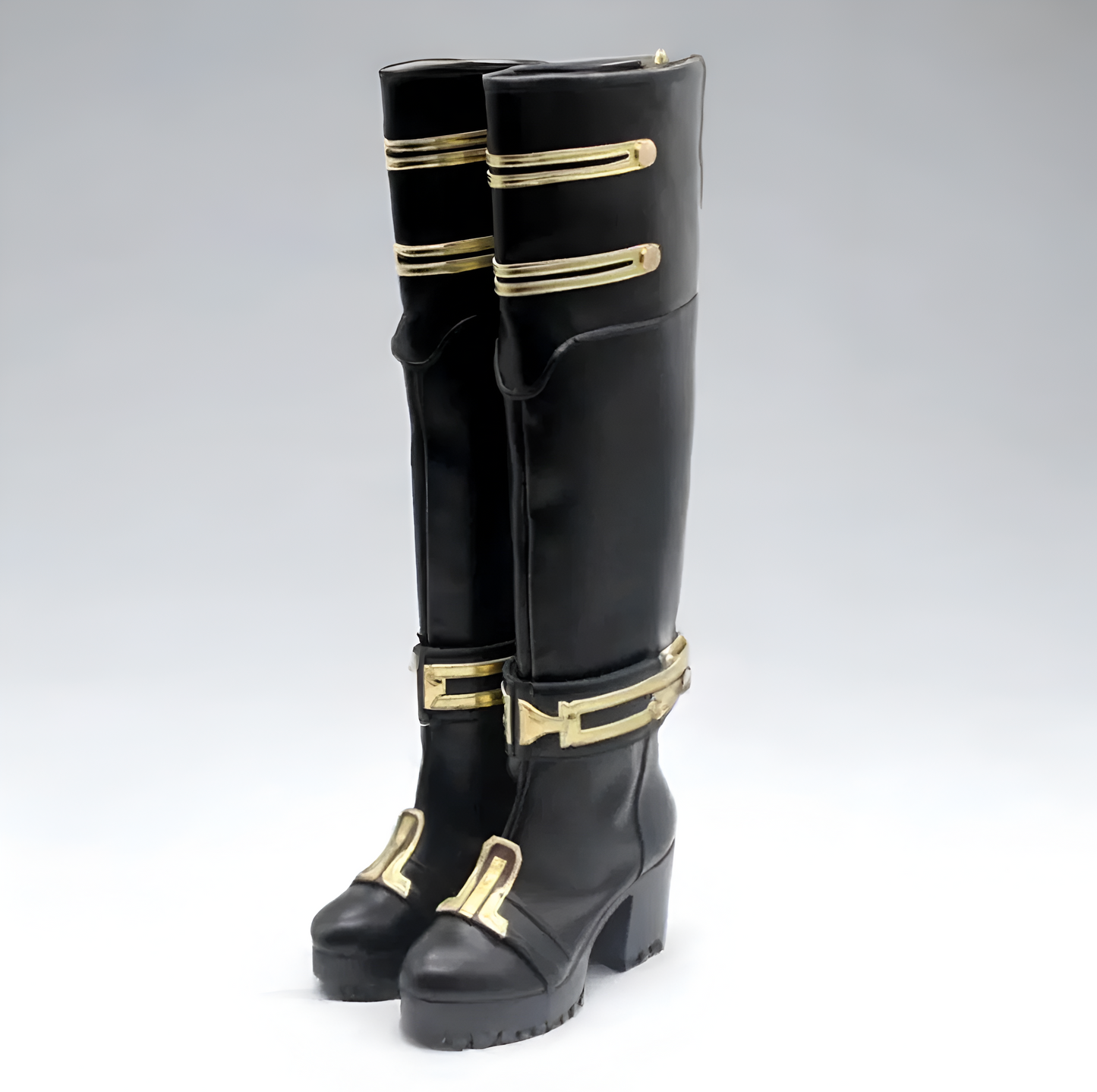 Caitlyn Arcane Cosplay Boots/ PU Leather by Victorious