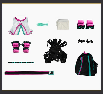Juri Han Cosplay Costume / Street Fighter Game