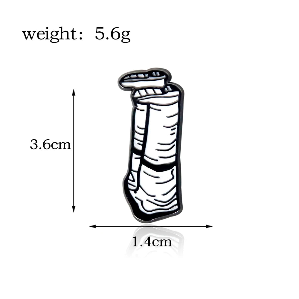 Anime Chainsaw Man Brooch Pins/ Metal Enamel