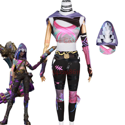 Arcane 2 Fractured Jinx Cosplay