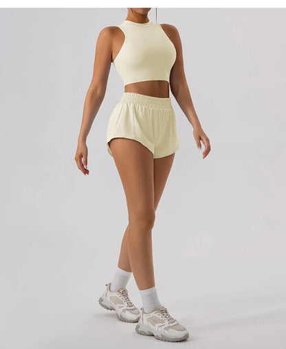 Fitness Low Waist 2.5 Inch Shorts Women (Victorious FluxNet Shorts)