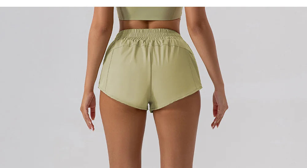 Fitness Low Waist 2.5 Inch Shorts Women (Victorious FluxNet Shorts)