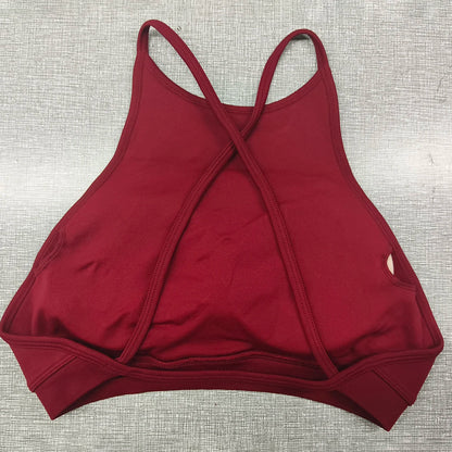 Seamless Dynamic Backless Women Yoga Bras / Padded Gym Bra