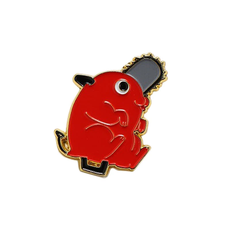 Chainsaw Man Anime Enamel Pin Cosplay