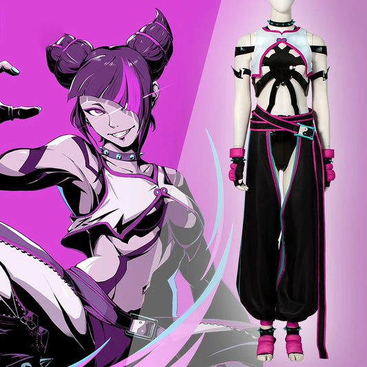 Juri Han Cosplay Costume / Street Fighter Game