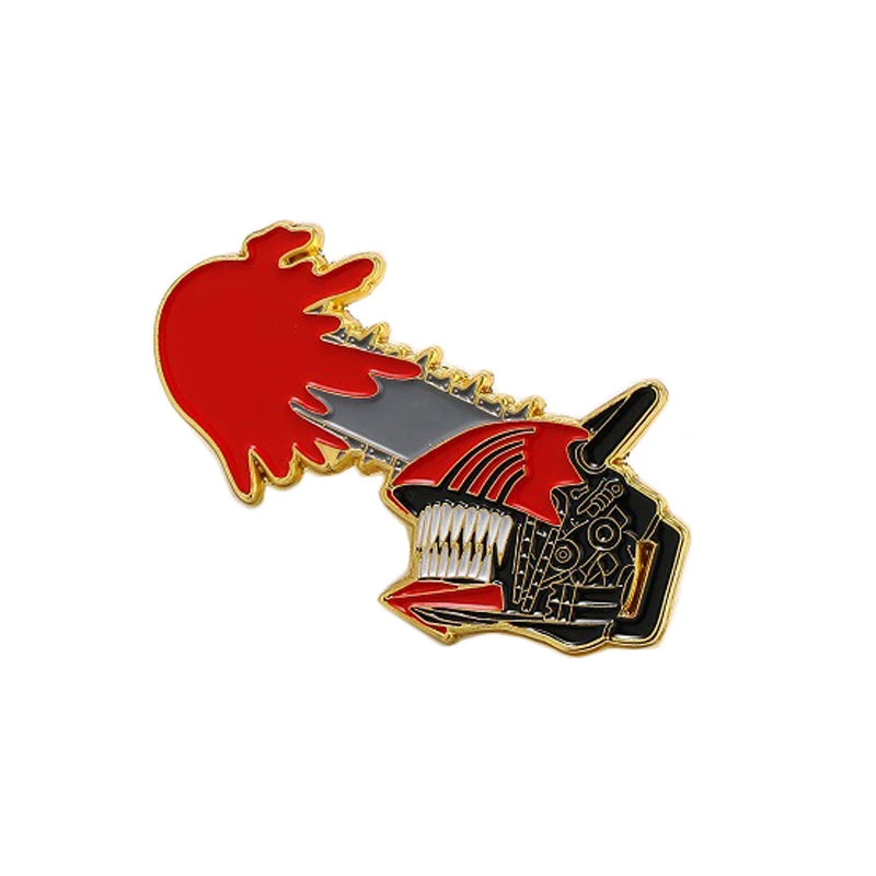 Chainsaw Man Anime Enamel Pin Cosplay