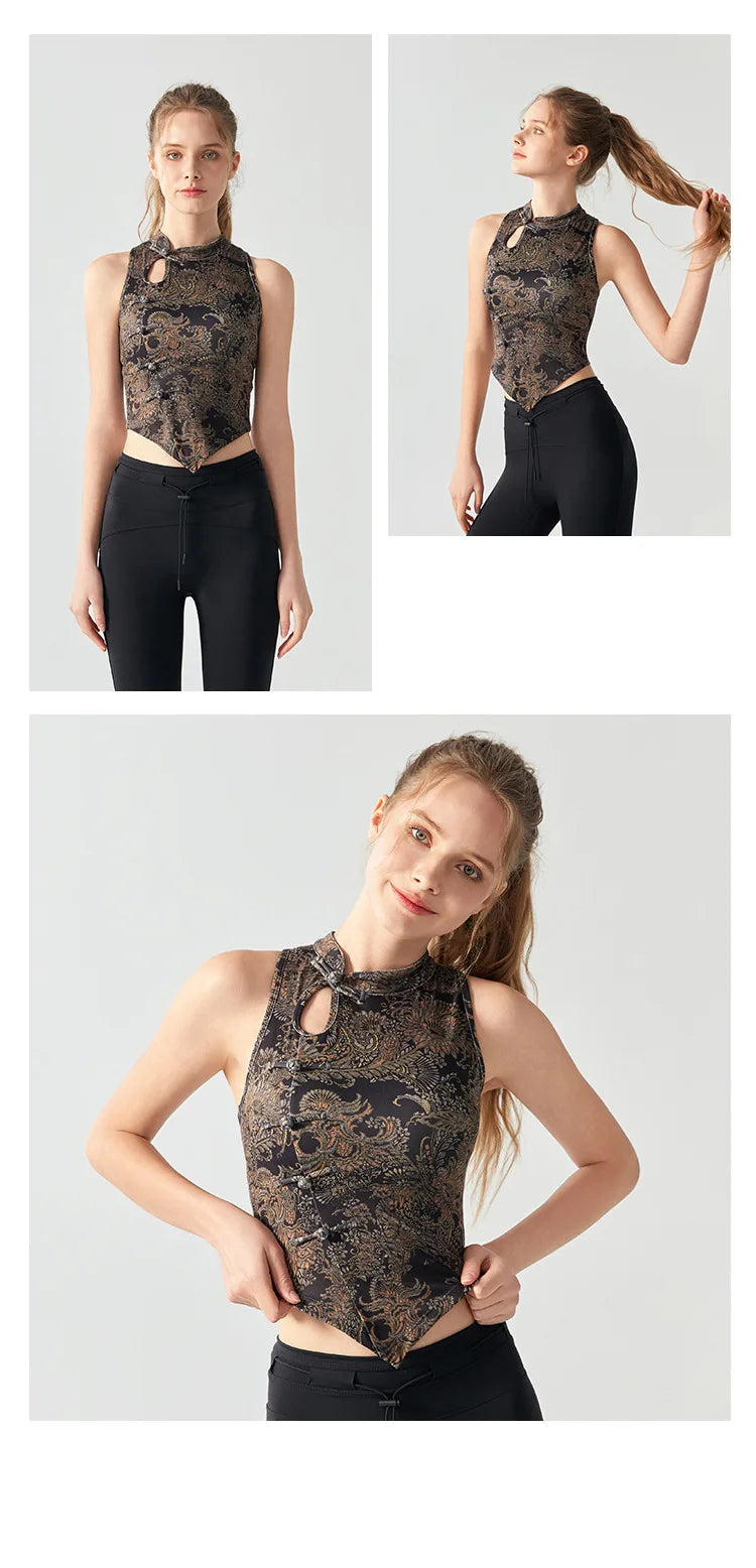 Women Yoga Top ( Victorious Quantum Core)