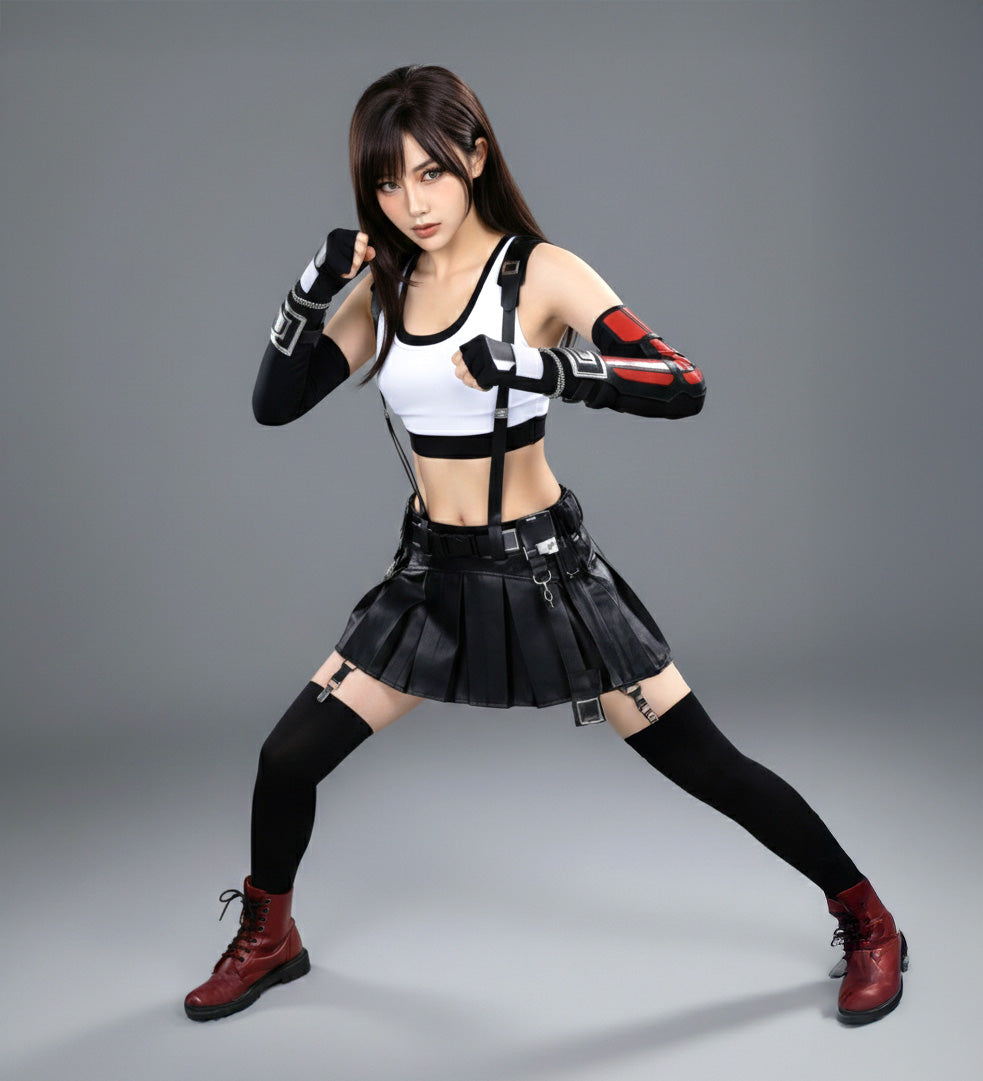 Tifa Lockhart Final Fantasy Cosplay / Tifa Lockhart Wig