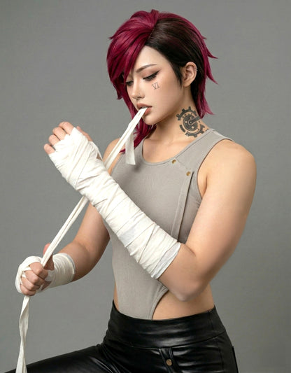 Vi Arcane Cosplay Leotard (Top Only)