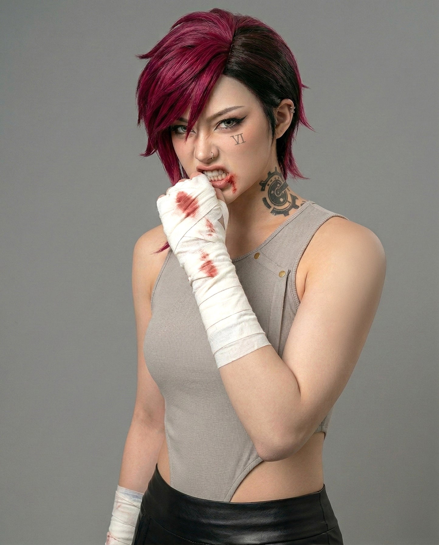 Vi Arcane Cosplay Leotard (Top Only)