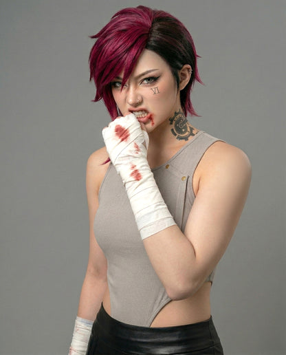 Vi Arcane Cosplay Leotard (Top Only)