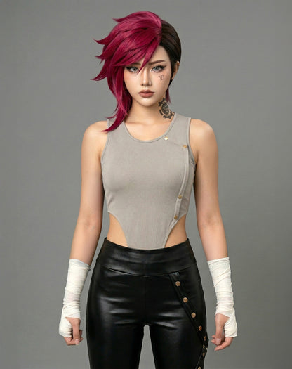 Vi Arcane Cosplay Leotard (Top Only)