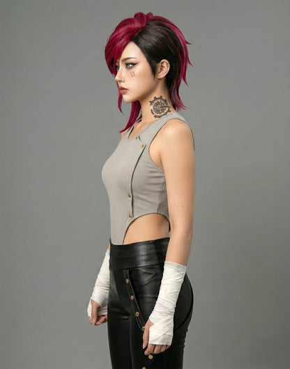 Vi Arcane Cosplay Leotard (Top Only)