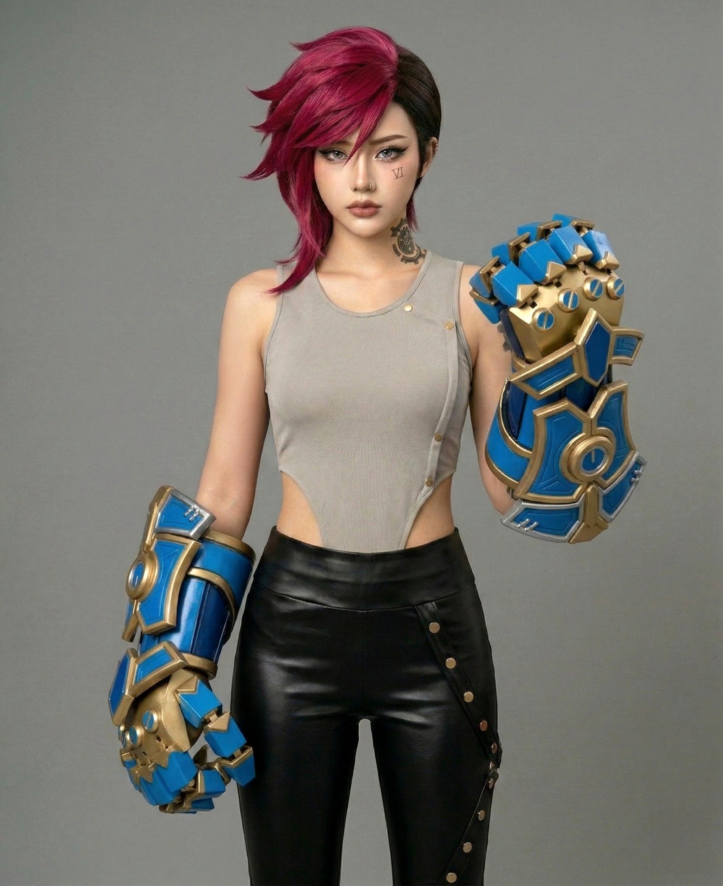 Vi Arcane Cosplay Leotard (Top Only)