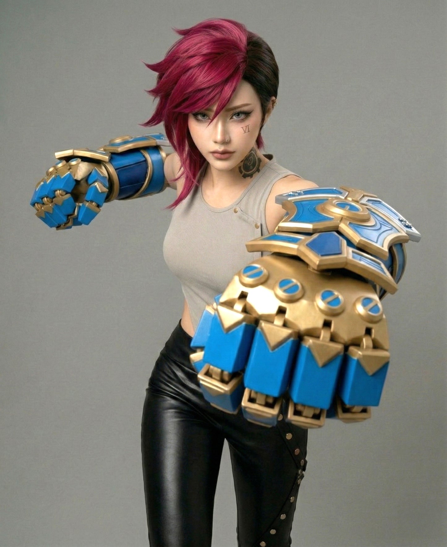 Vi Arcane Cosplay Leotard (Top Only)