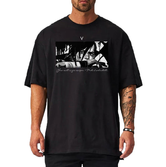 Vi Dark Arcane Emo Grunge T-shirt - Front Print (Oversize style)