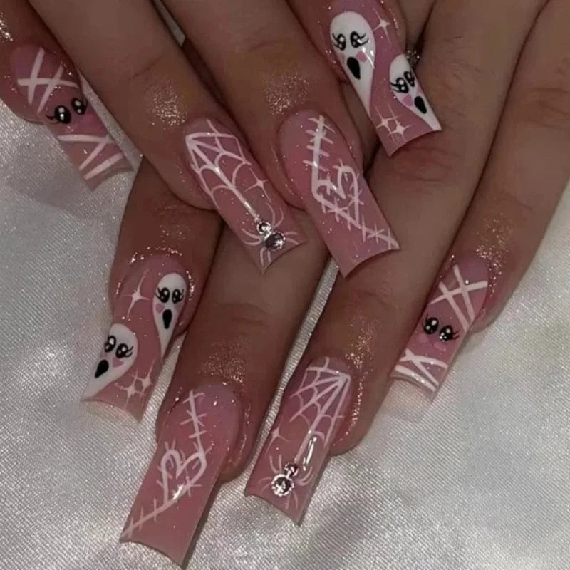 A759 Victorious Anime Horror Nail Set