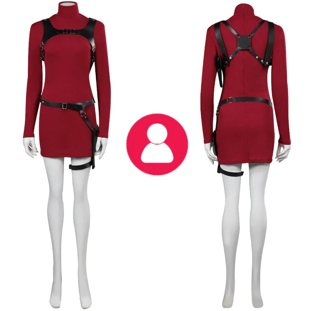 Ada Wong Version 1 / XS Ada Wong Cosplay & Wig Game Resident 4