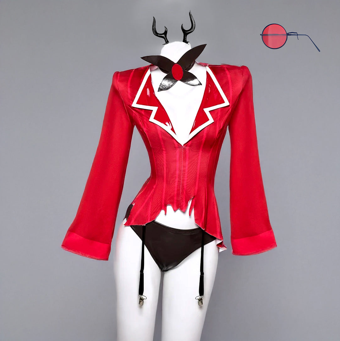 Alastor Hazbin Hotel Bikini Cosplay