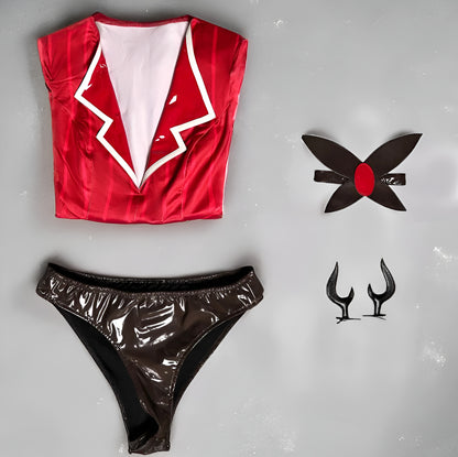 Alastor Hazbin Hotel Bikini Cosplay