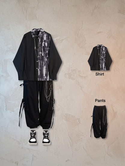 All / M Tactical Nexus Spliced Pants Set K-fashion