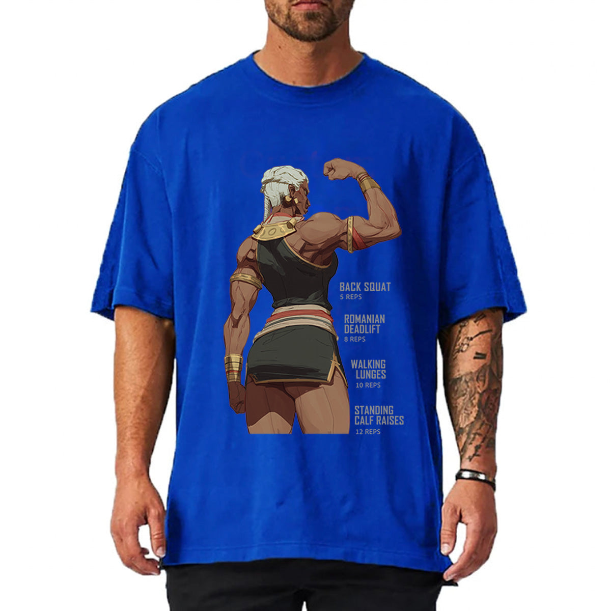 Gym Warrior Oversize T-shirt - Front Print (Oversize)