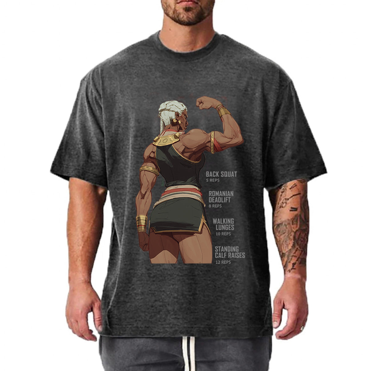 Gym Warrior Oversize T-shirt - Front Print (Oversize)