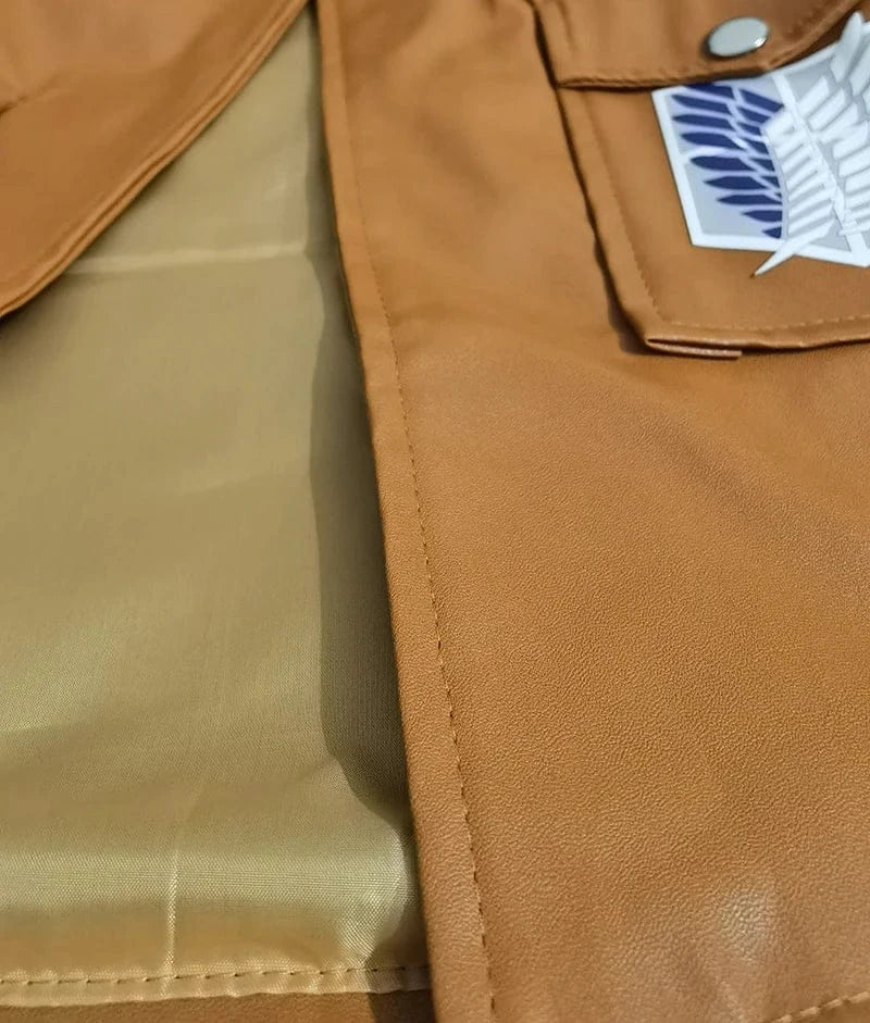 Anime Attack on Titan Leather Jacket