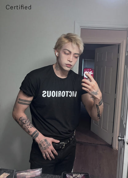 Anime Born to Game Oversize T-shirt (Ryomen_Vikuna Designed)