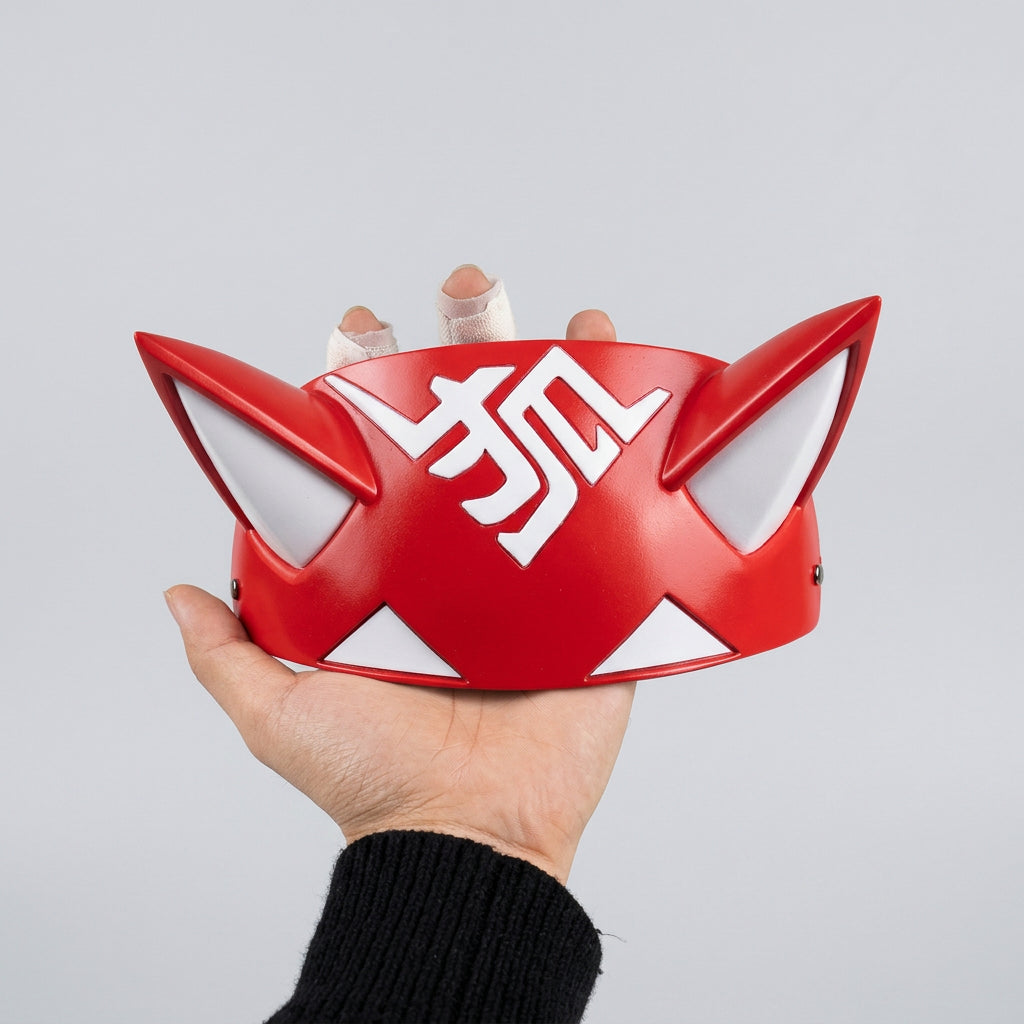 Anime Game Overwatch 2 Cosplay Kiriko Fox Mask Headband Adult Women Men New Funny Red Mask Halloween Christmas Party Gift Prop