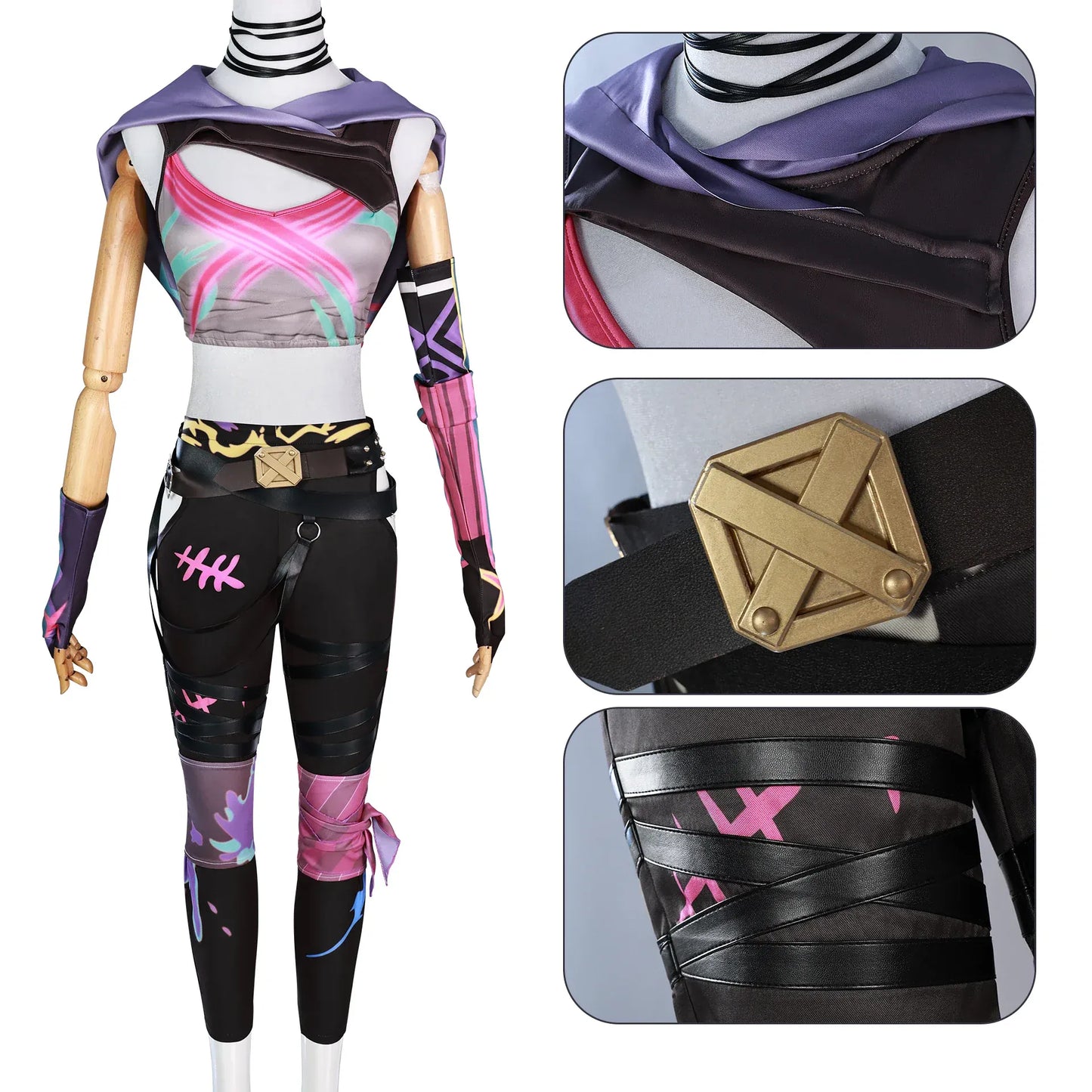 Arcane 2 Fractured Jinx Cosplay