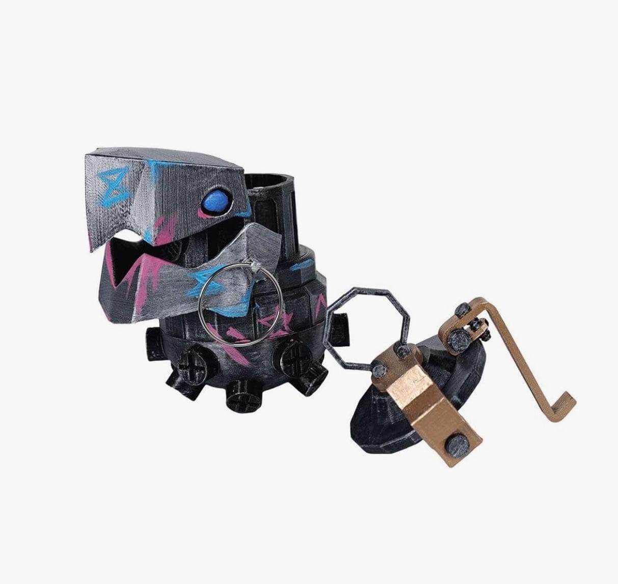 Arcane Jinx Cosplay Hand Grenade Prop – Costume Accessory for Fans & Cosplayers