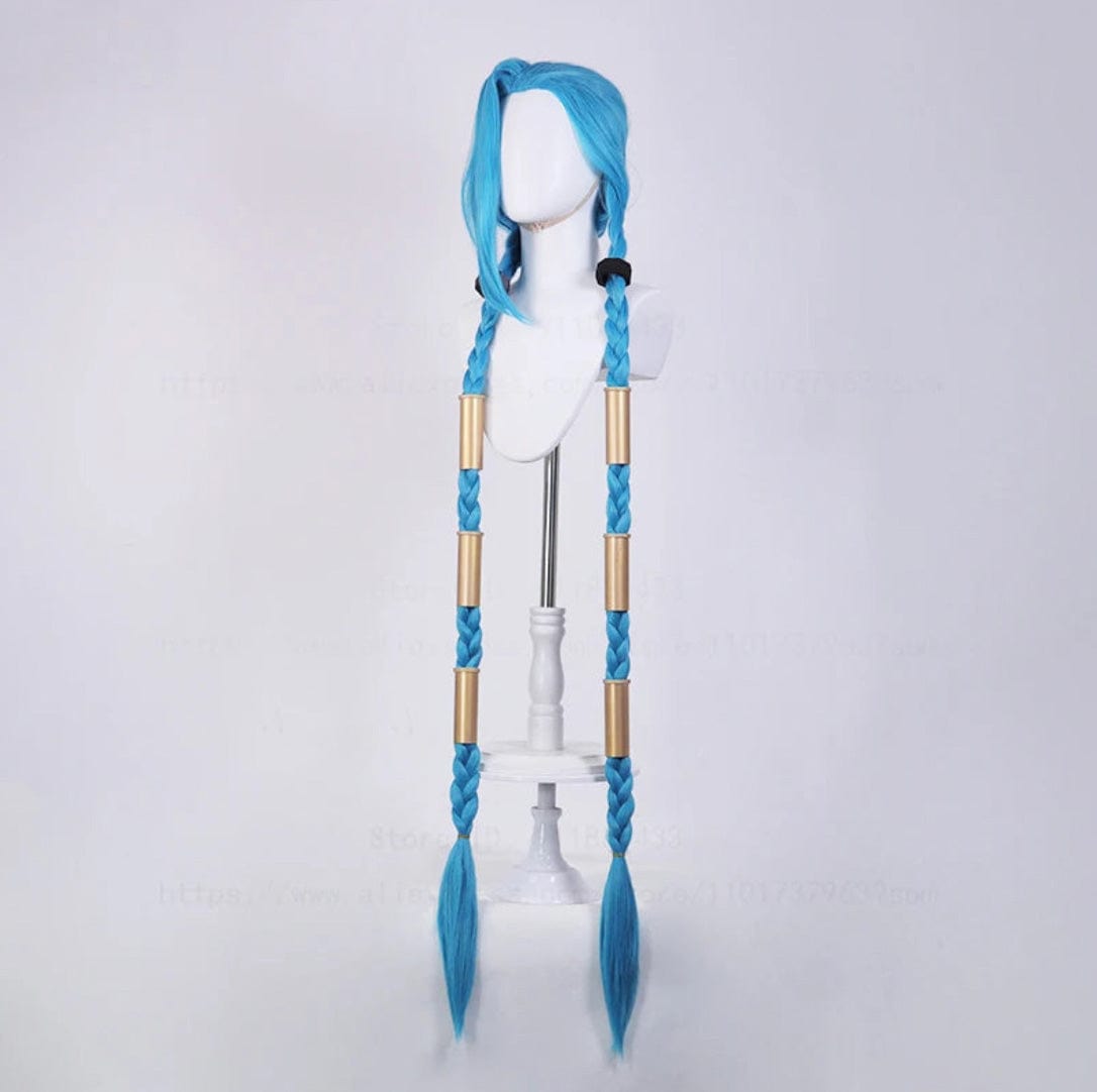 Arcane Jinx Wig – Chaos Queen Silver Cosplay Wig for Season 1 & 2 Fans