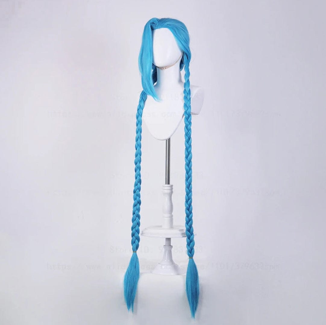 Arcane Jinx Wig – Chaos Queen Silver Cosplay Wig for Season 1 & 2 Fans