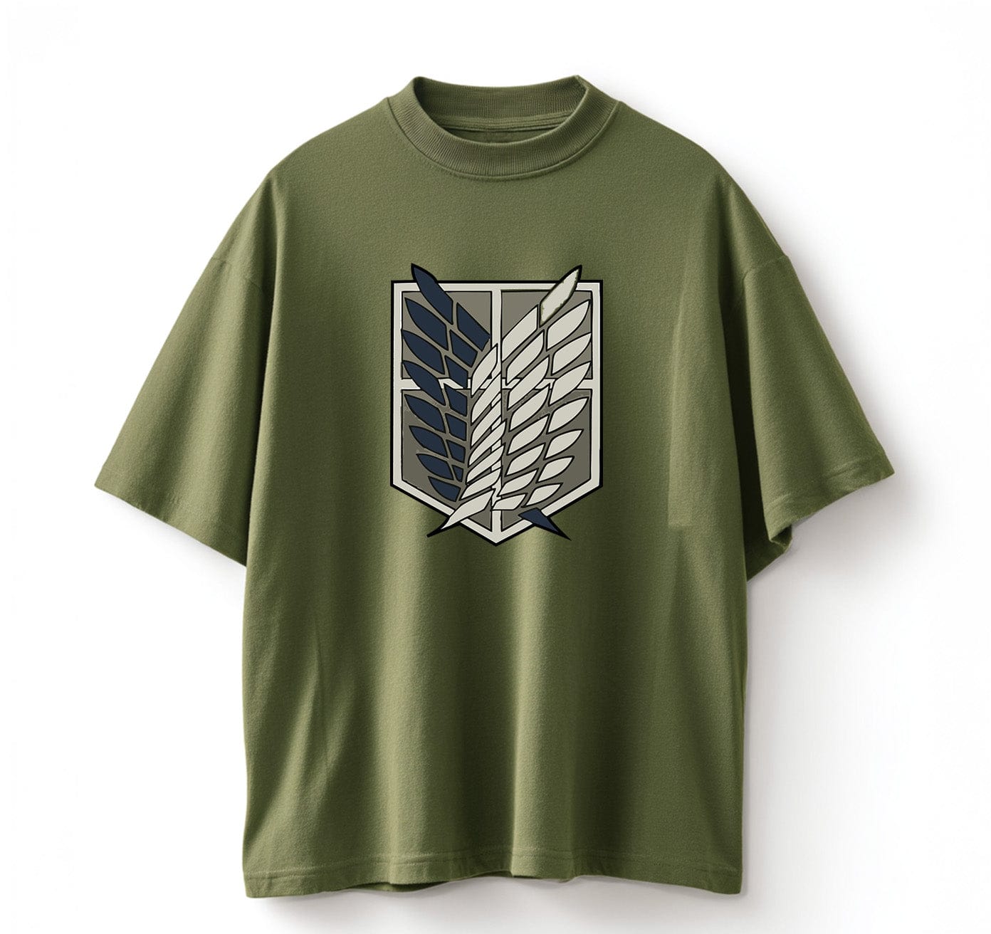 Army Green / XS Survey Corps (Attack On Titan) Oversize T-Shirt