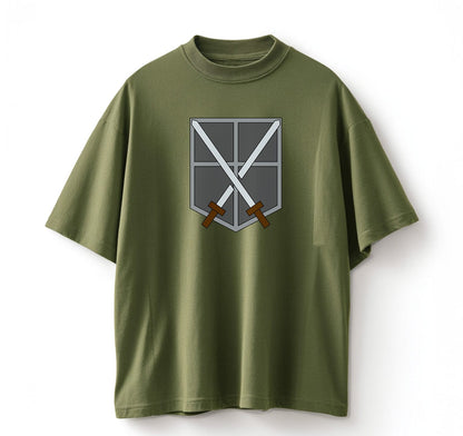Army Green / XS Training Corps (Attack On Titan) Oversize T-Shirt