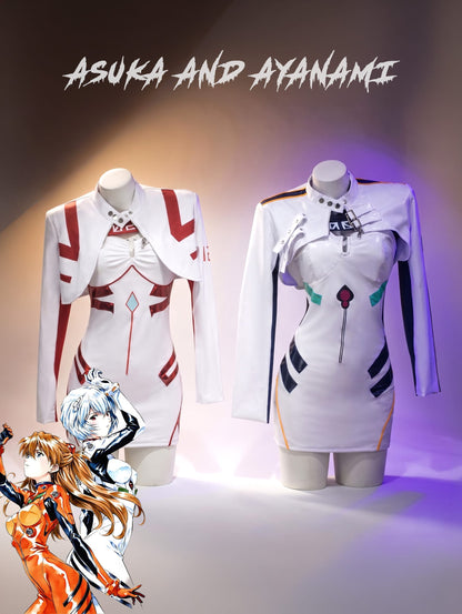 Asuka + Ayanami Nerv-Link Cosplay Set