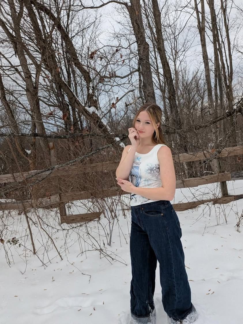 Ayanami Rei Ribbed & Bow Tank Top
