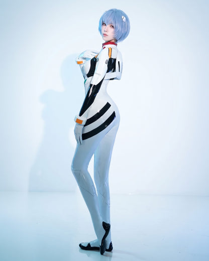 Ayanami Rei White Cosplay Suit