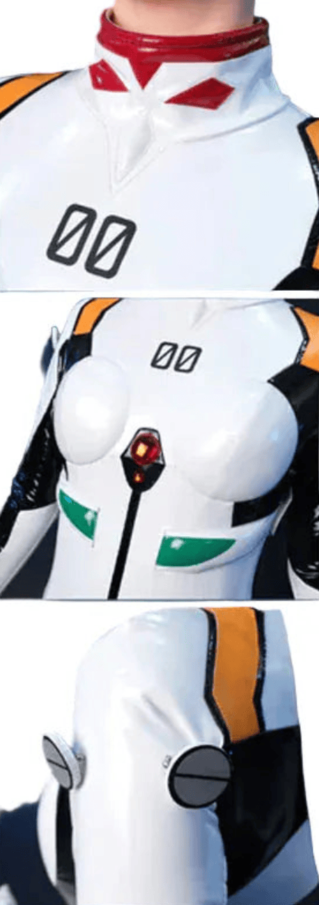 Ayanami Rei White Cosplay Suit