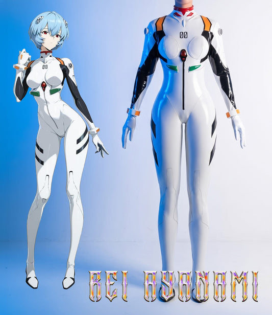 Ayanami Rei White Cosplay Suit