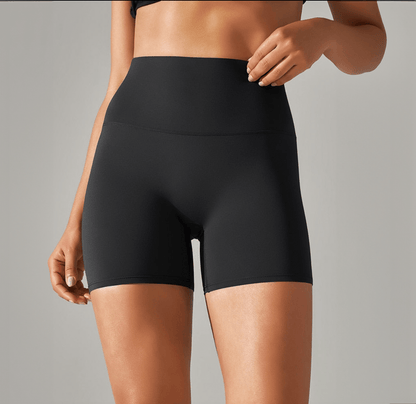 Biker Shorts Medium-Height/ Women's Gym Shorts /Yoga Shorts (Ellie Survivor's Edge)