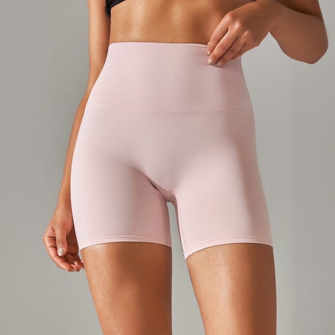 Biker Shorts Medium-Height/ Women's Gym Shorts /Yoga Shorts (Ellie Survivor's Edge)