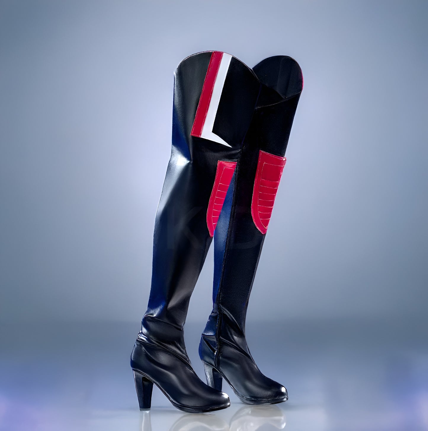 Black / EU 34 Mira thigh-high boots / High thigh boots