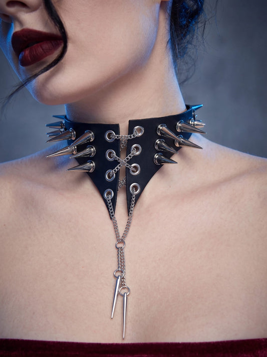 Black Harajuku Gothic/Punk Chocker