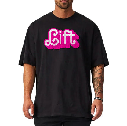 Black / M Victorious Barbie "Lift" Oversize Gym T-shirt