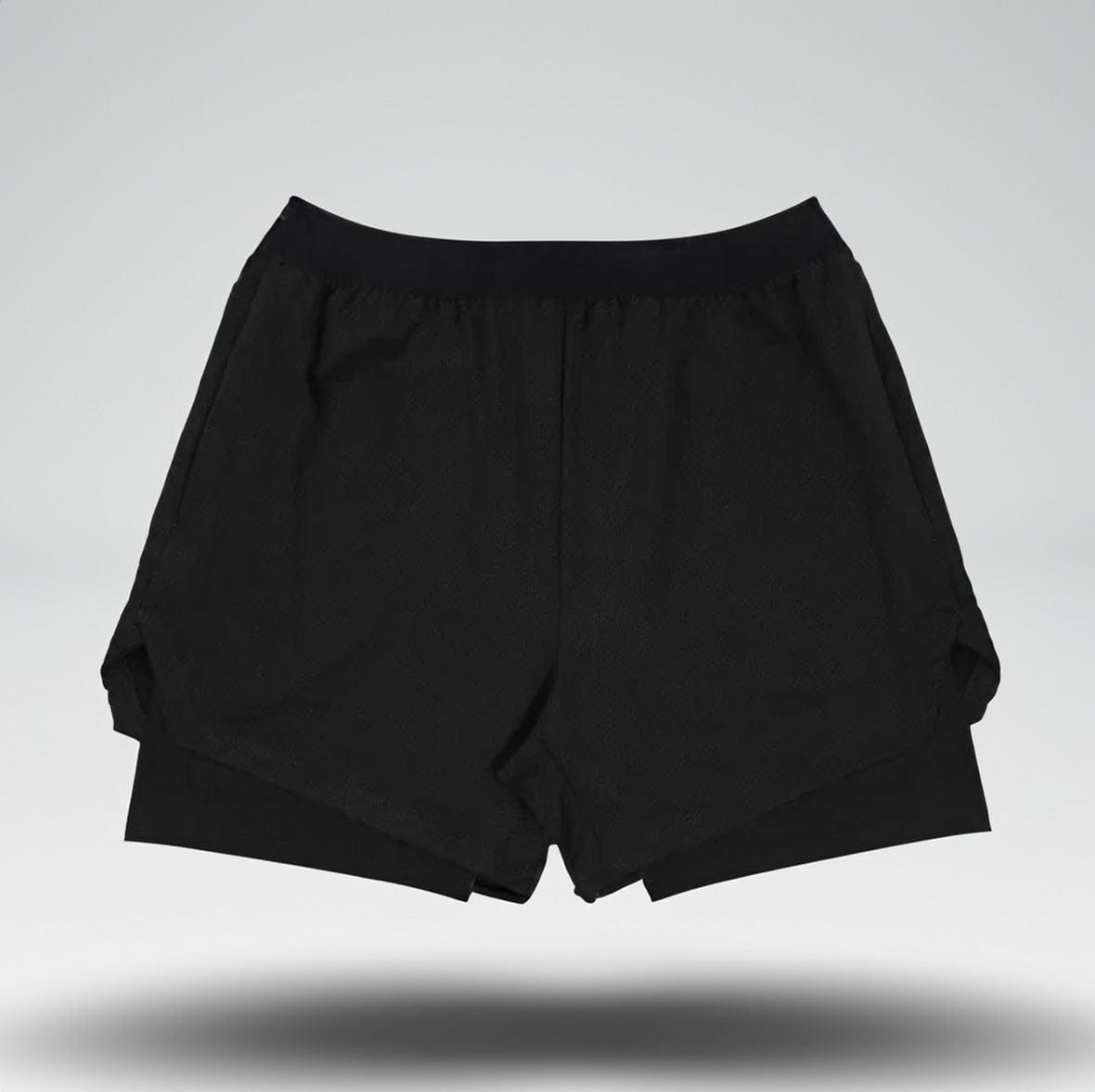 Black / M Victorious Men’s Shorts – Dual-Layer Design for Performance Training