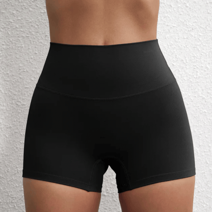Black / S-2 Women's 3" Gym Shorts / Yoga shorts (Ellie Seattle)