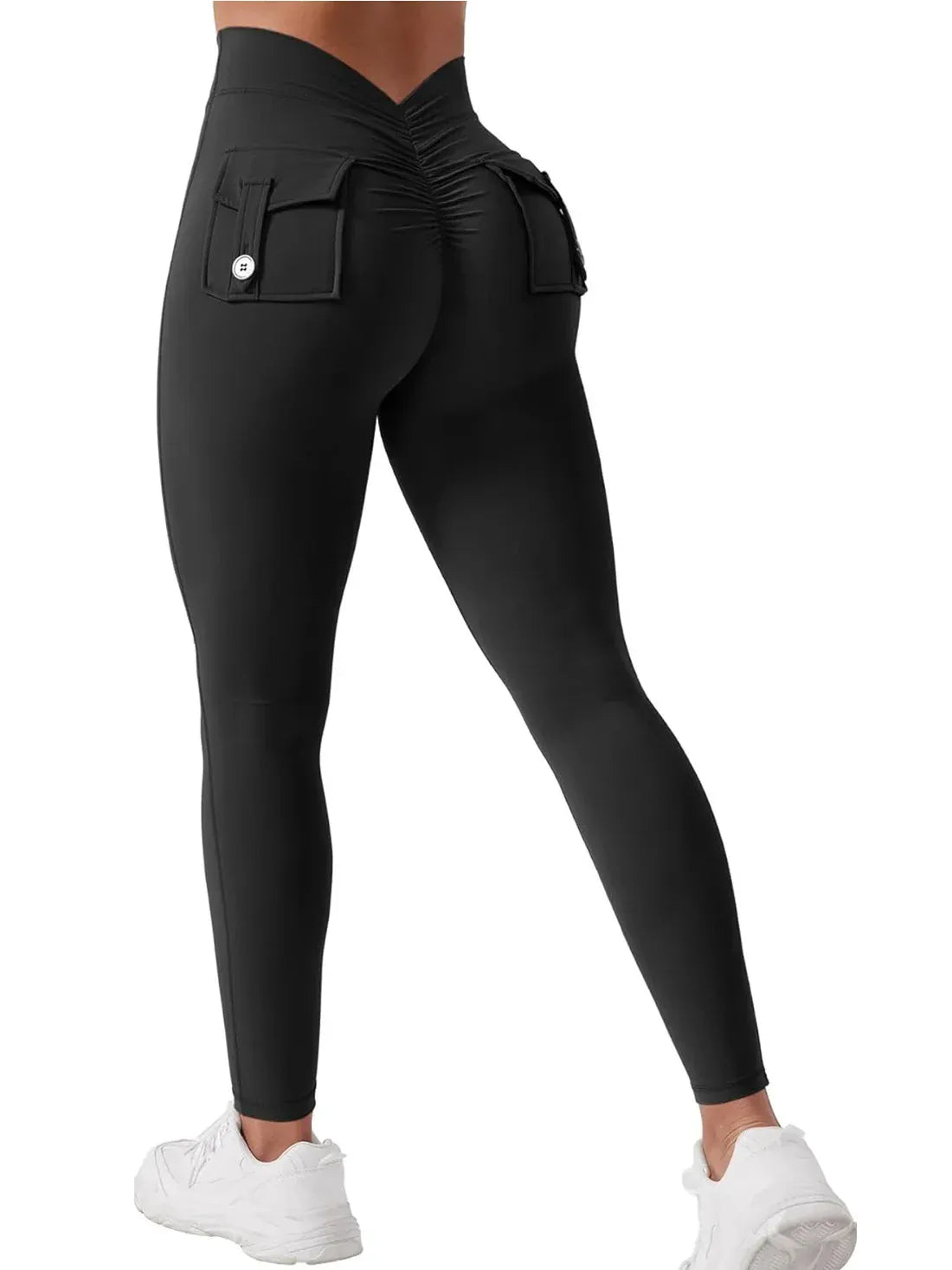 Black / S Callisto Core Sports Leggings with Pockets