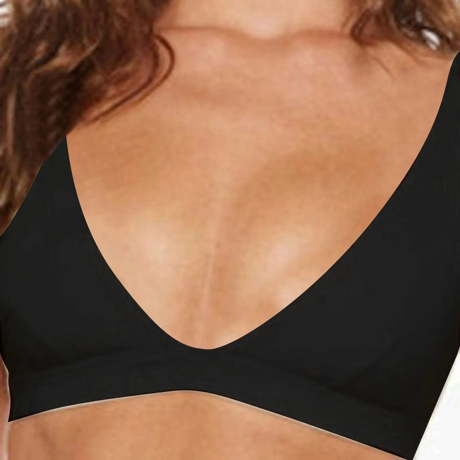 Black / S Victorious Athena Crop Top Sports Bra - Loose, Breathable & Push-Up